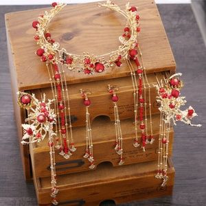 Chinoiserie Wedding Bridal Jewelry Set